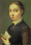 ANGUISSOLA  Sofonisba Self-Portrait  ghjlytyty China oil painting reproduction